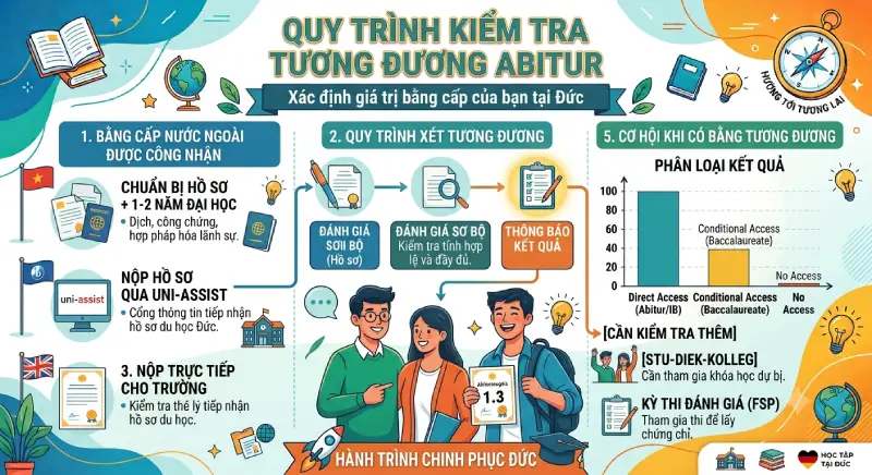 Abitur là gì? Tìm hiểu bằng tốt nghiệp THPT Đức Abitur là gì?