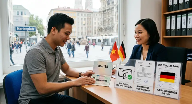 Chuyển visa 16D sang 18B được không? Chuyển visa 16D sang 18B được không? Điều kiện là gì?