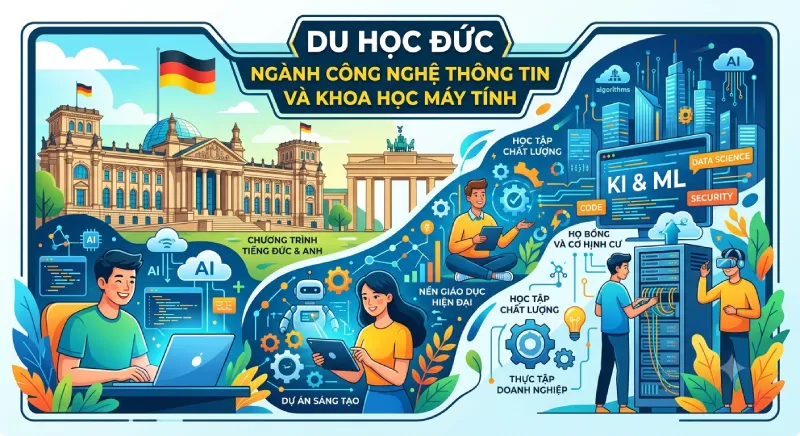 Du học đức nên học ngành gì? Top ngành triển vọng Du học Đức nên học ngành gì?