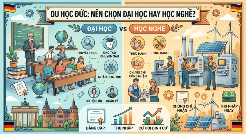 Du học đức nên học ngành gì? Top ngành triển vọng Du học đức nên học ngành gì? Top ngành triển vọng