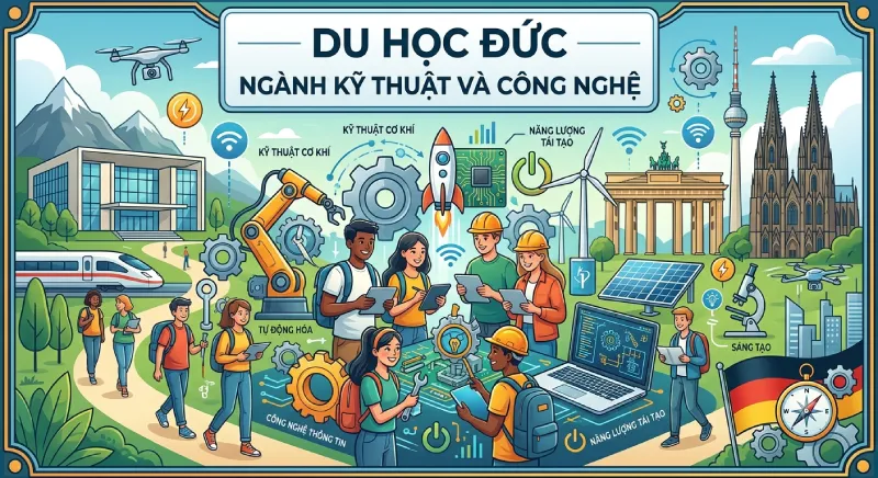 Du học đức nên học ngành gì? Top ngành triển vọng Du học Đức nên học ngành gì?