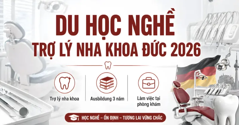 Du học nghề trợ lý nha khoa đức: Điều kiện, lương & chi phí Trợ lý nha khoa tại Đức là gì?